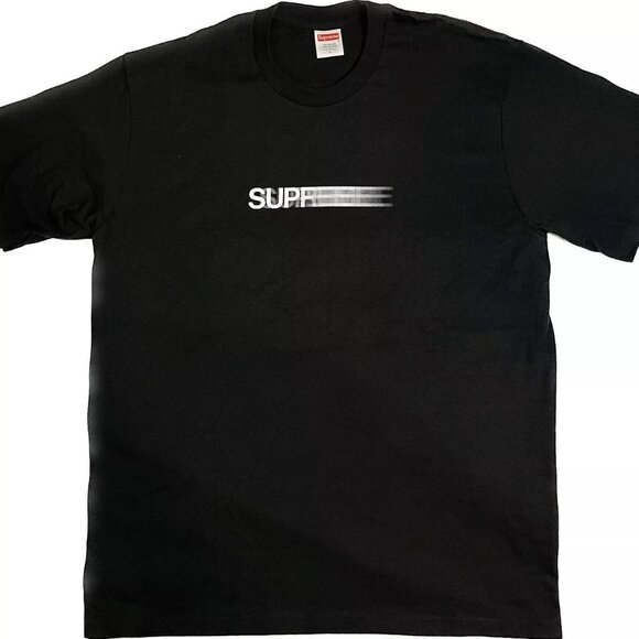 Supreme Motion Logo Tee Black L - Picture 1 of 6